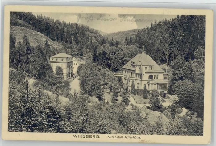 Wirsberg Kuranstalt Adlerhütte
