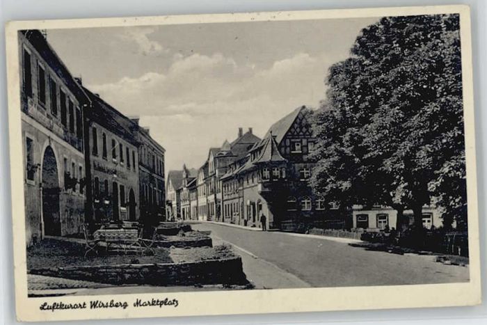 Wirsberg Kulmbach Bayern Marktplatz