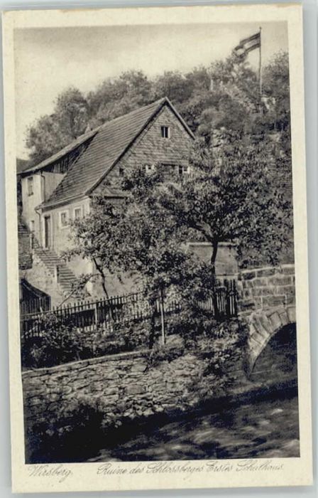 Wirsberg Kulmbach Bayern Ruine Schlossberg Erstes Schulhaus
