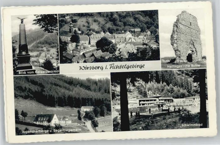 Wirsberg Kulmbach Bayern Kaiserdenkmal Jugendherberge Segelfliegerheim