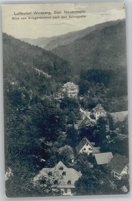 Wirsberg Kulmbach Bayern Schorgasttal