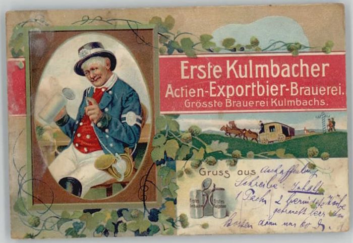Kulmbach Kulmbacher Actien-Exportbier-Brauerei