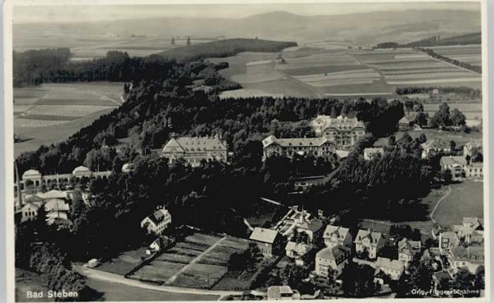 Bad Steben fliegeraufnahme
