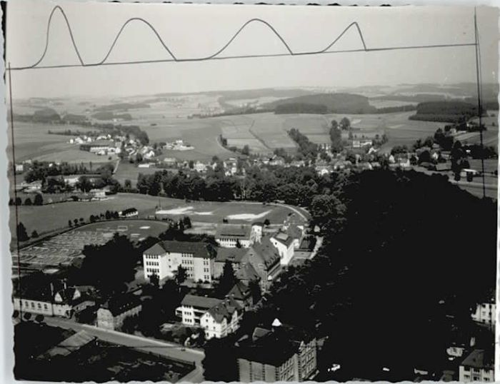 Muenchberg Oberfranken Münchberg Fliegeraufnahme