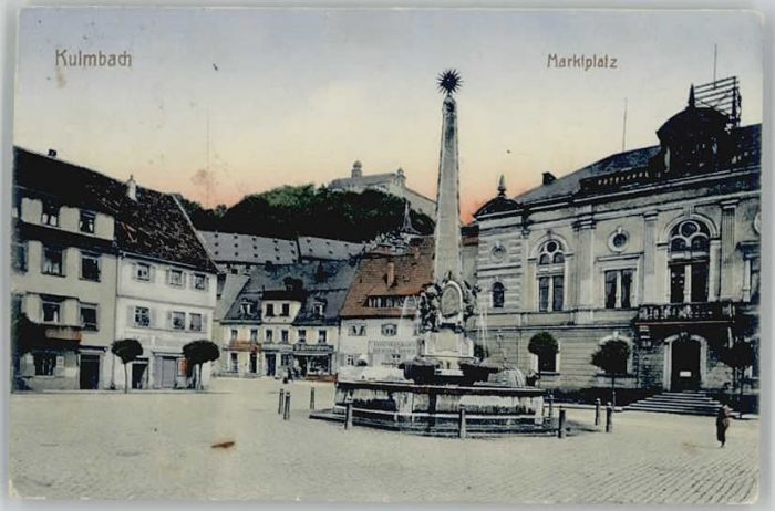 Kulmbach Bayern Marktplatz