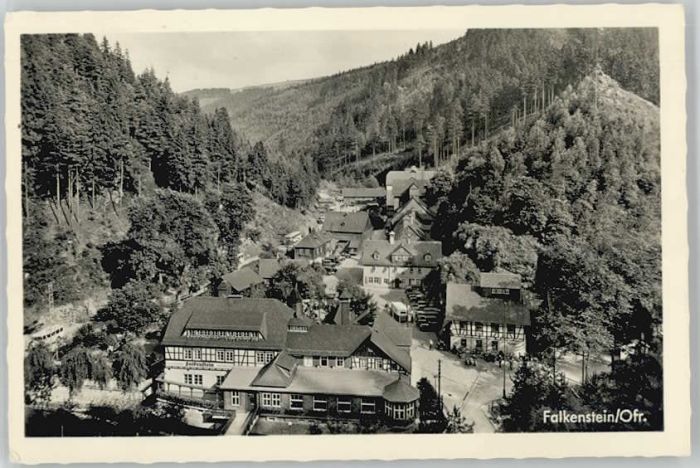 Ludwigsstadt Hotel Brauerei Gaststätte Falkenstein