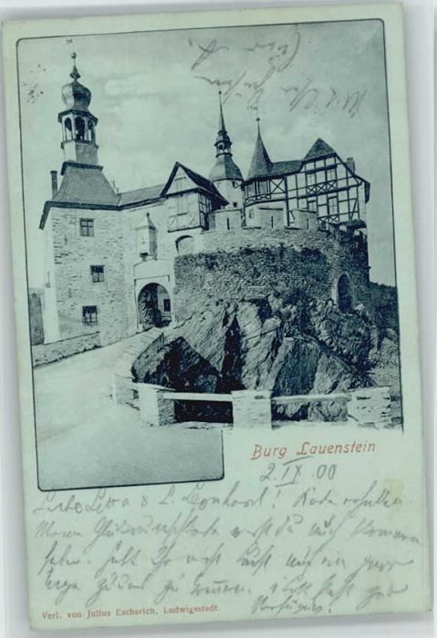 Lauenstein Oberfranken Burg Lauenstein