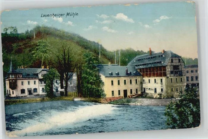 Lauenstein Oberfranken Lauenhainer Mühle