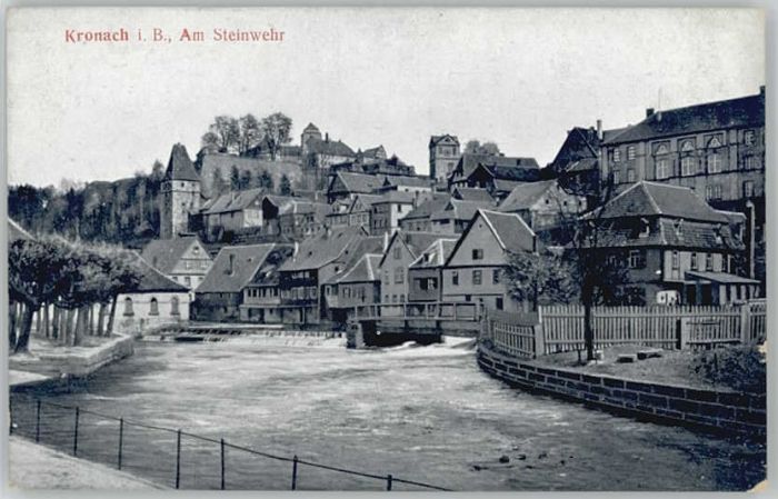 Kronach Oberfranken Steinwehr