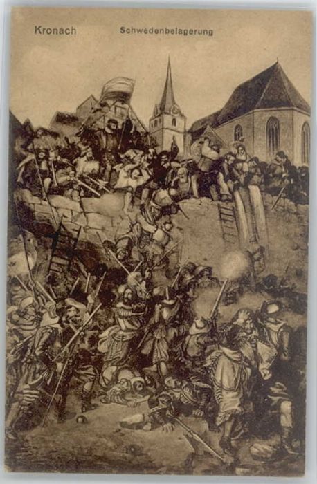 Kronach Oberfranken Schwedenbelagerung