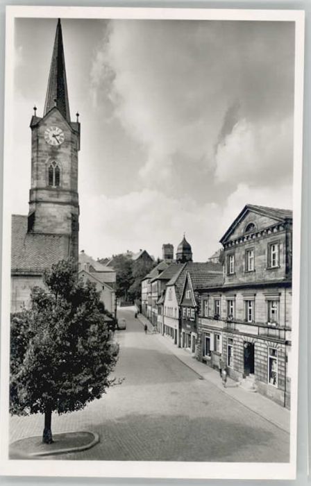 Kronach Oberfranken Strauer Strasse