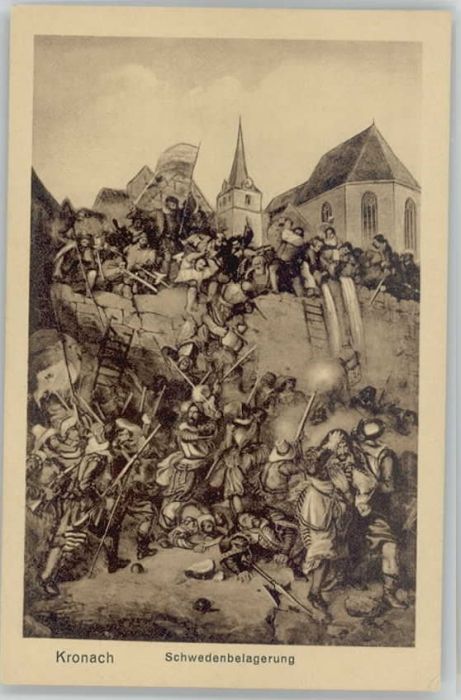 Kronach Oberfranken Schwedenbelagerung
