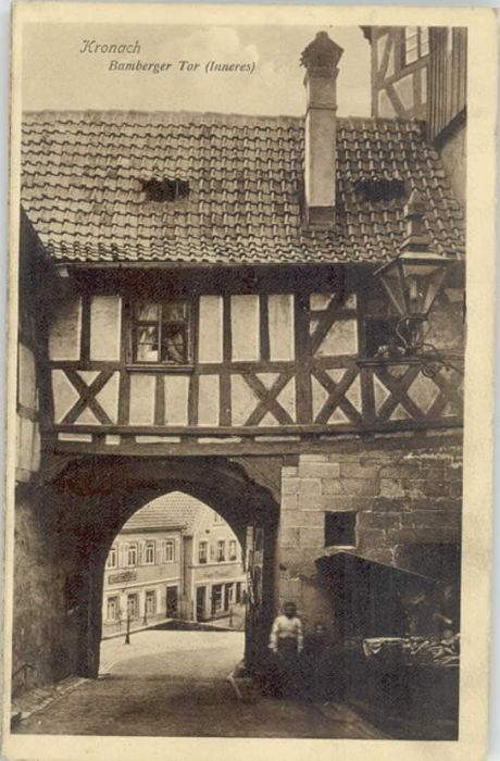 Kronach Oberfranken Bambergertor