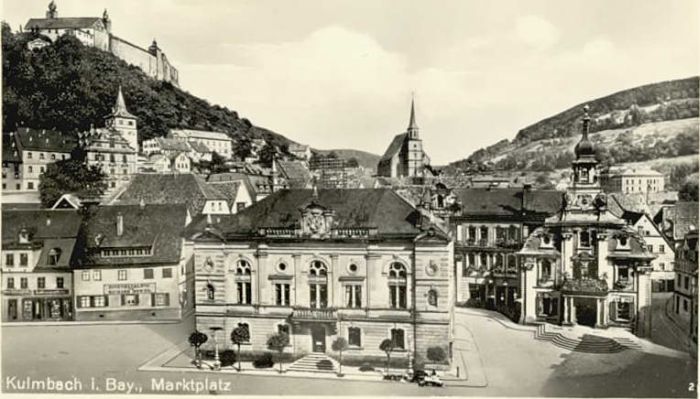 Kulmbach Bayern Marktplatz