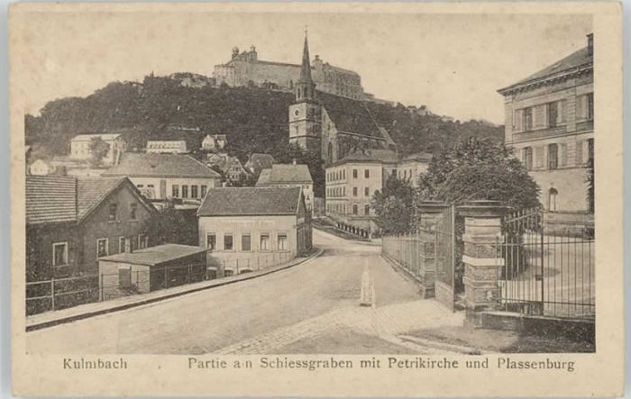 Kulmbach Bayern Petri Kirche Plassenburg