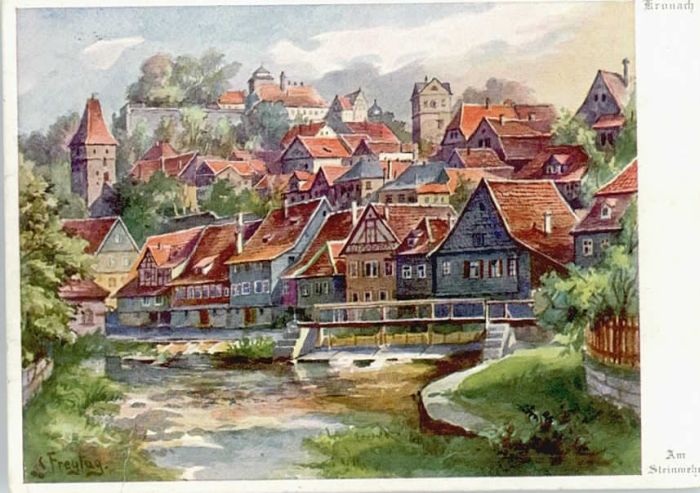 Kronach Oberfranken KünstlerC. Freytag Steinwehr