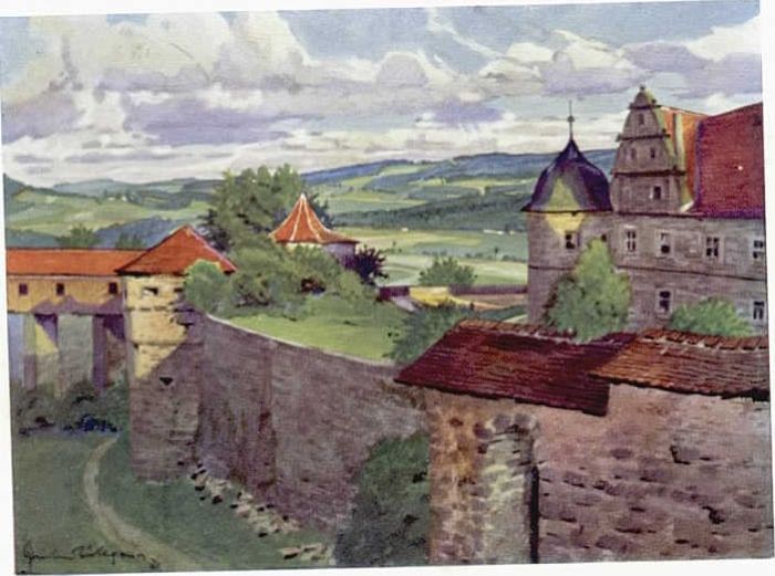 Kronach Oberfranken KünstlerGust. Lüttgens x