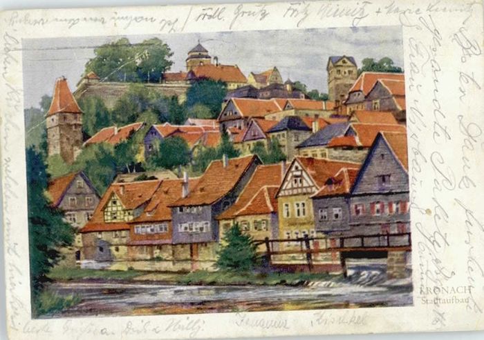 Kronach Oberfranken KünstlerGust. Lüttgens x