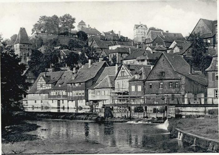 Kronach Oberfranken Wasserstrasse Festung Rosenberg