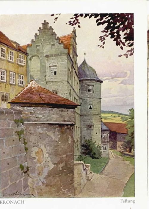 Kronach Oberfranken KünstlerGust. Lüttgens *