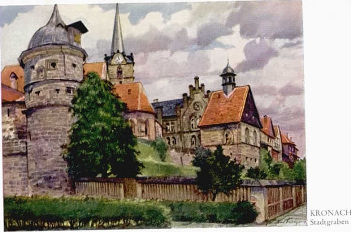 Kronach Oberfranken KünstlerGust. Lüttgens *