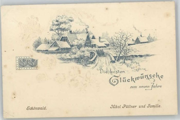 Schoenwald Schwarzwald Schönwald Nikol Püttner *