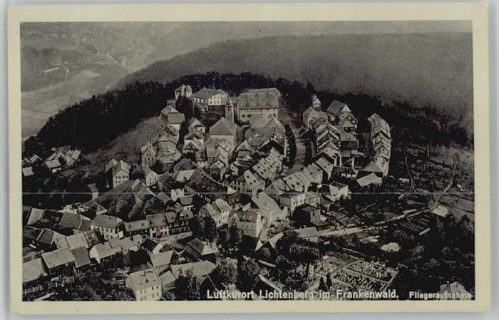 Lichtenberg Oberfranken Fliegeraufnahme