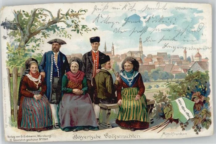 Uffenheim Bayerische Volkstrachten