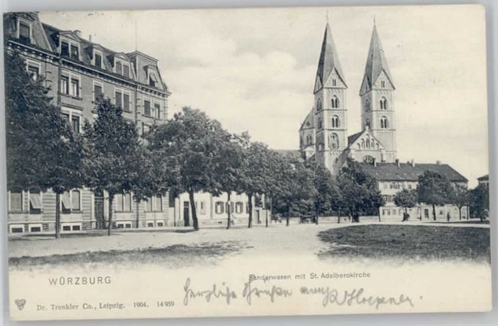 Wuerzburg anderwasen St. Adalberokirche