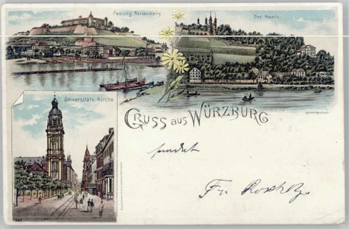 Wuerzburg estung Marienberg Käpelle Universitäts-