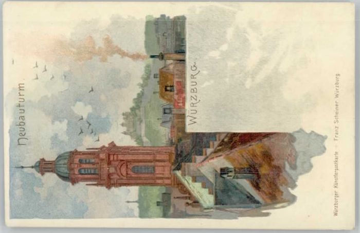 Wuerzburg ünstlerkarte *