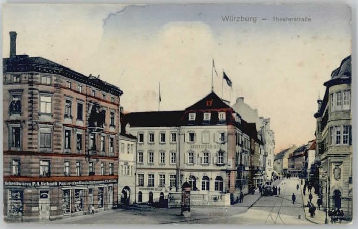 Wuerzburg heaterstrasse