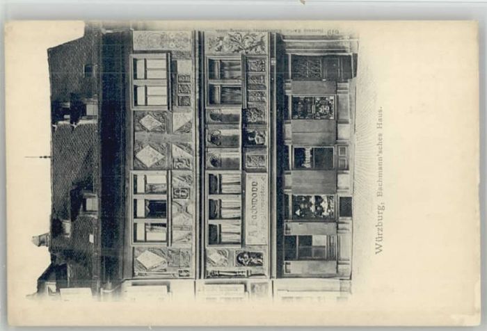 WueRZBURG Bayern achmann Haus