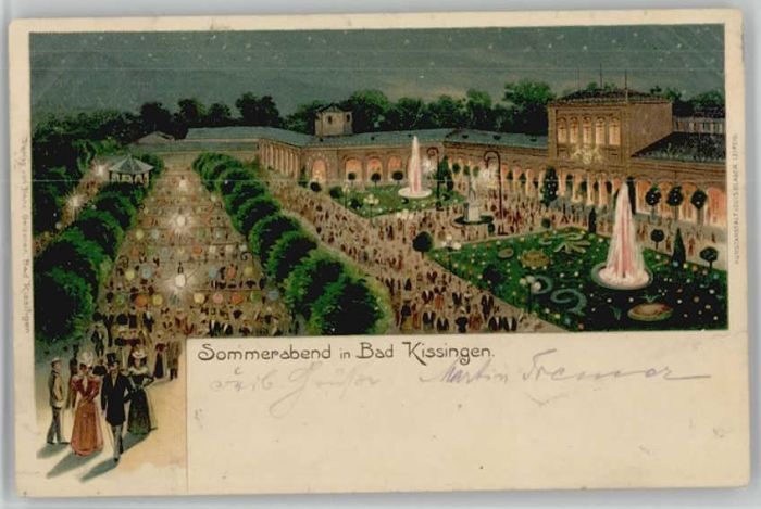 Bad Kissingen Sommerabend