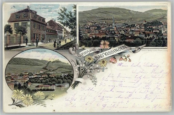 Bad Kissingen Obere Saline Bismarcks Wohnung