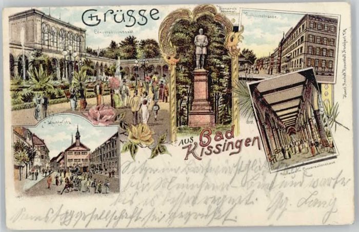 Bad Kissingen Kurhausstrasse Bismarck Denkmal