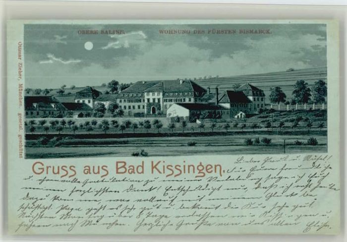 Bad Kissingen Obere Saline Bismarcks Wohnung