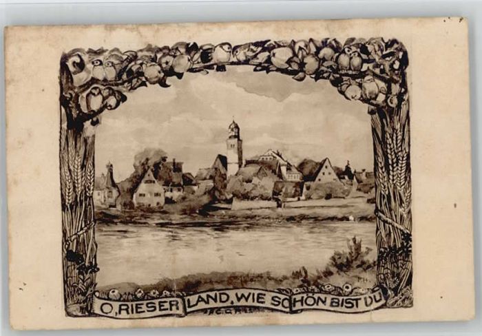 Oettingen Künstlerkarte