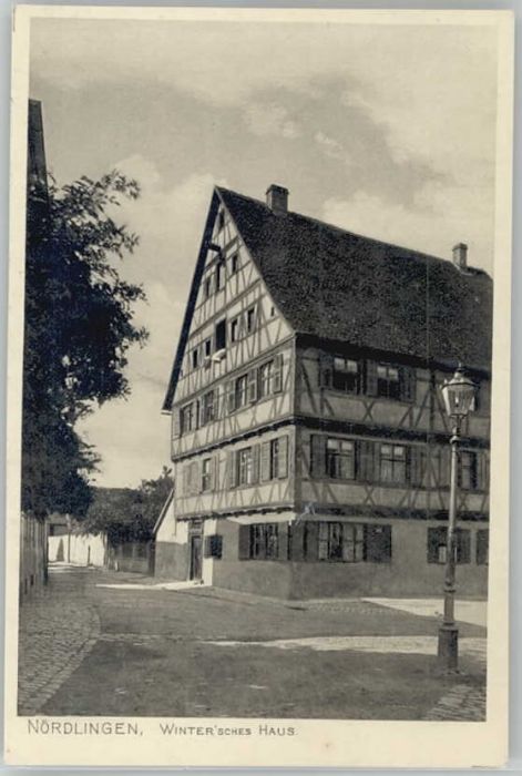 Noerdlingen intersches Haus
