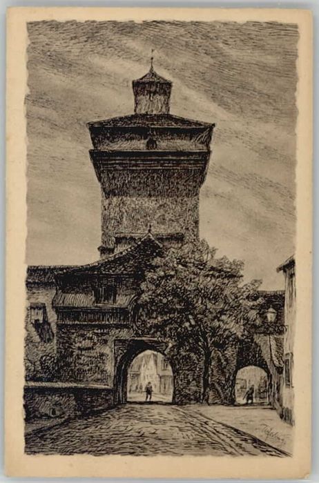 Noerdlingen eimlinger Tor KünstlerGerling *