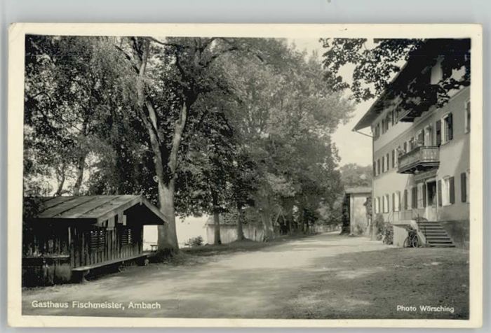 Ambach Starnbergersee Gasthaus Fischmeister