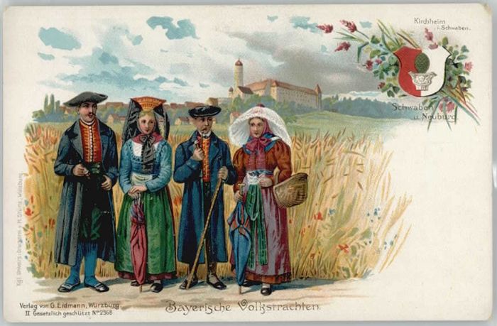 Kirchheim Schwaben Neuburg Tracht