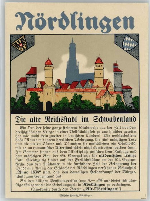 Noerdlingen ünstlerkarte *