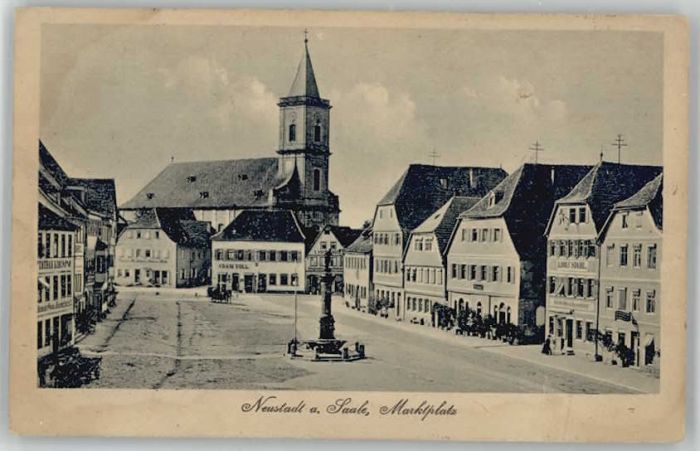 Bad Neustadt Saale Marktplatz