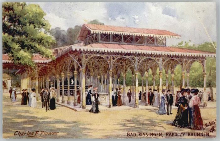 Bad Kissingen Rakoczy Brunnen KünstlerCharles E. Flow