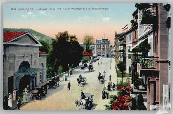 Bad Kissingen Kurhausstrasse Wandelhalle