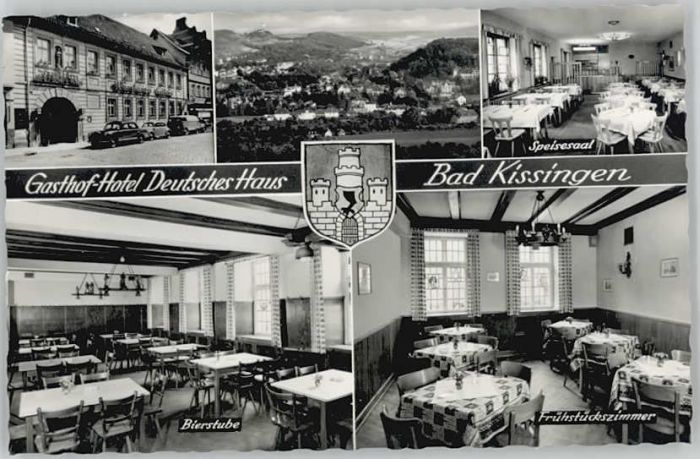 Bad Kissingen Gasthof Hotel Deutsches Haus