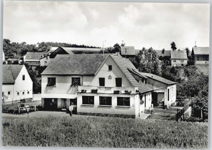 Leutershausen Unterfranken Gasthaus Krone