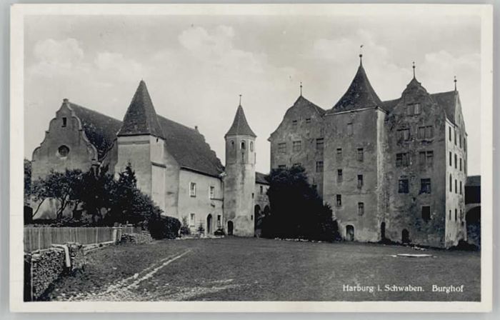 Harburg Schwaben Burghof
