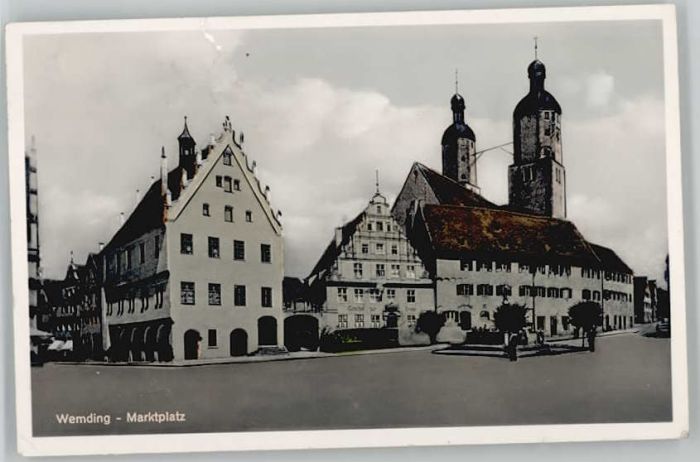 Wemding Marktplatz